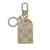 Llavero con dije para bolso con etiqueta de equipaje de metal Louis Vuitton plateado Plata  ref.1161561