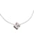 Silberne Hermès-Cage-dH-Würfel-Halskette Metall  ref.1161586