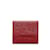 Portafoglio rosso Louis Vuitton Epi Portefeuille Elise Pelle  ref.1161590