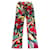 Pantaloni Givenchy cotone fantasia tropicale nuovi Multicolore  ref.1161600