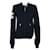 Chanel Rare CC Patch Quilted Bomber Jacket Black Wool  ref.1161709