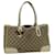 GUCCI GG Canvas Web Sherry Line Tote Bag Beige Rouge Vert 163805 auth 60259 Toile  ref.1161752
