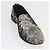 Hermès HERMES Jungle Semelle Cuir Schuhe Canvas 42.5 Schwarz Weiß Braun Auth bs9909 - Ansicht 12