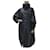 Balenciaga Black Oversized Long Nylon Parka Coat  ref.1161845