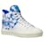 Baskets Walk'n'Dior Star 39 Blau Leinwand  ref.1161880