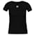 1x1 Rib T-Shirt - Marine Serre - Cotton - Black  ref.1161911