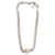 Collier ras de cou gourmette CC en perles Chanel Doré  ref.1161945
