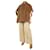 Max Mara Brown teddy fleece jacket - size UK 10  ref.1161963