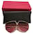 Valentino Lentes de sol Rosa Metal  ref.1161980