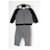 Outfit Gucci für Ihr Baby Grau Baumwolle  ref.1162078