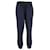 Pantalón deportivo Berluti con cordón en la cintura en algodón azul marino  ref.1162254