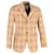 Vivienne Westwood Blazer à carreaux en coton beige  ref.1162259