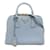 Prada Saffiano Lux Promenade Tasche BL0838 Blau Leder Kalbähnliches Kalb  ref.1162303