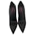 Yves Saint Laurent Heels Black Leather  ref.1162330