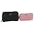 Prada pouch nylon 2Set Black Pink Auth yb416  ref.1162520