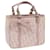 Christian Dior Trotter Borsa a mano romantica in pelle PVC rosa 09 BO 0076 auth 59413  ref.1162606