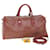 GOYARD Croix Jules Boston Bag PVC Leather Red Auth ki3811  ref.1162630