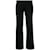 Gianni Versace Versace Pantalón de algodón negro  ref.1162749