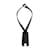 Giorgio Armani Black Leather Necklace  ref.1162772
