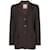Blazer de lana marrón Moschino Castaño  ref.1162803