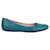 Gucci ballet flats Blue Leather  ref.1162954