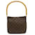 Louis Vuitton Looping MM Brown Cloth  ref.1163187