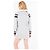 Tommy Hilfiger Sweatkleid Grau Baumwolle Mehrfarben - Ansicht 9