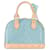 Louis Vuitton LV Alma BB chic and yellow new Blue Leather  ref.1163229