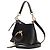 See by Chloé Bolsa Joan Mini Hobo - See By Chloe - Preto - Couro - vista 3