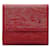Louis Vuitton Red Epi Portefeuille Elise Wallet Leather  ref.1163438