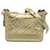 Petit sac à bandoulière Gabrielle métallisé doré Chanel Cuir  ref.1163446