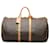Louis Vuitton Brown Monogram Keepall 55 Cloth  ref.1163470