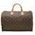 Louis Vuitton Speedy 35 Brown Cloth  ref.1163869