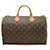 Louis Vuitton Speedy 35 Castaño Lienzo  ref.1163869