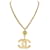Timeless Chanel COCO Mark Dourado Metal  ref.1163902