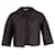 Bottega Veneta Cropped Bolero Jacket in Brown Cotton  ref.1163996