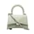 Balenciaga Mini sac à main sablier en cuir 664676 Vert  ref.1164016