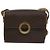 Céline CELINE Borsa a tracolla in tela Macadam in pelle PVC marrone Auth 60985 - vista 2