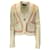 Autre Marque Just Cavalli Beige / Tan Perforated Leather Jacket  ref.1164463