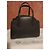 Borsa a mano Loro Piana Sesia in pelle di vitello satinata nera - vista 5