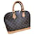 Louis Vuitton Alma PM Monogram Brown Leather  ref.1164556
