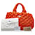 Orangefarbene Prada-Raffia-Tasche - Ansicht 16