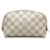 Louis Vuitton White Damier Azur Cosmetic Pouch Cloth  ref.1112997