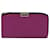 Carteira longa de couro Burberry Purple Madison Roxo Bezerro-como bezerro  ref.1129019