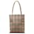 Burberry Brown House Check Tote Bag Beige Cloth Cloth  ref.1161083