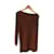 FENDI  Knitwear T.International S Wool Brown  ref.1164629