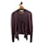 SAINT LAURENT  Knitwear T.International S Silk Dark red  ref.1164640