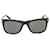 Tom Ford Schwarze Farbe/Brown Leo TF336 Quadratische Sonnenbrille Kunststoff  ref.1164739