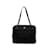 Bolso de hombro Chanel Choco Bar de algodón negro  ref.1164775