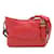 Bolsa pequena Chanel vermelha em pele de cordeiro Gabrielle Vermelho Couro  ref.1164802